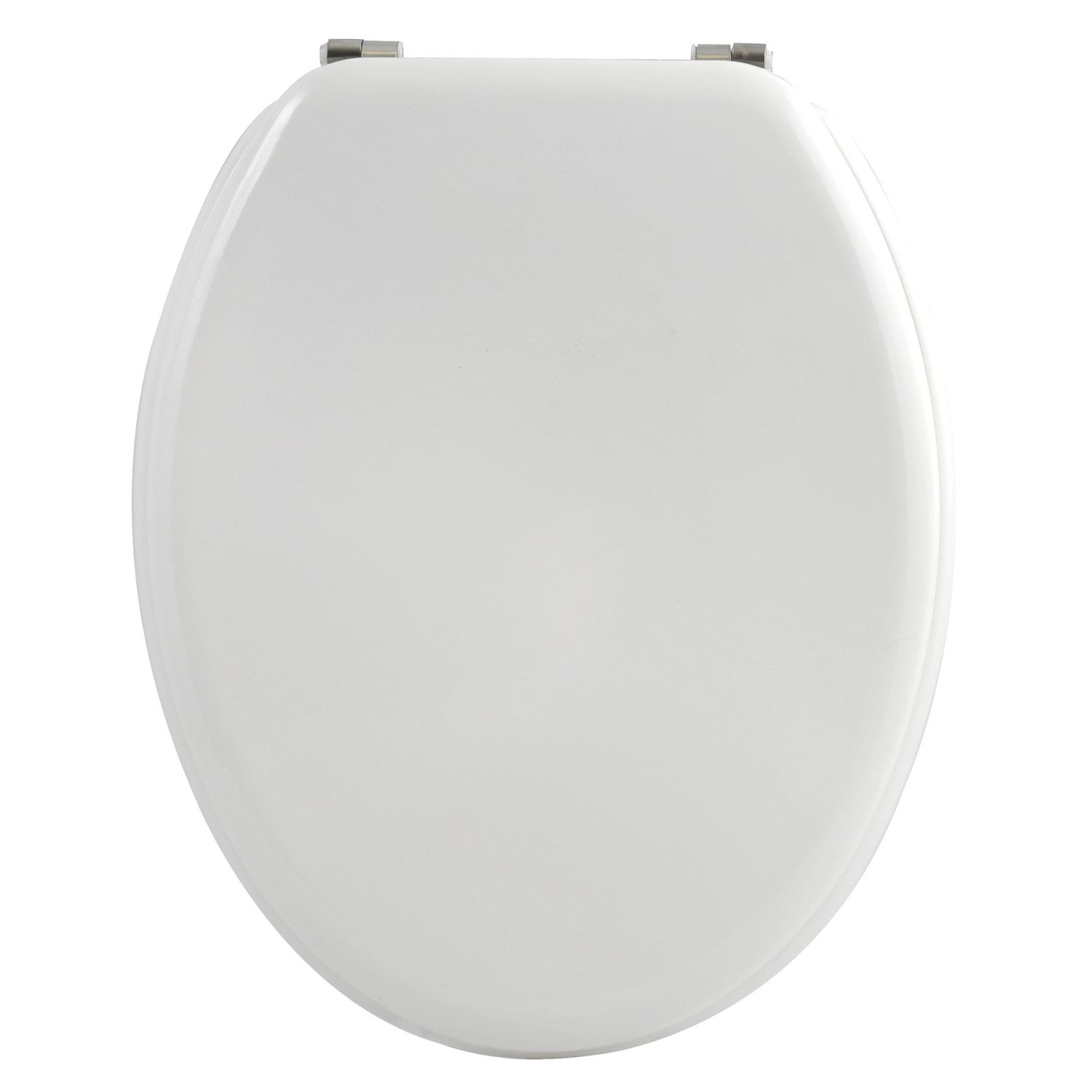 MSV WC-Sitz Cleo MDF 45 cm x 37 cm x 5,6 cm Weiß günstig online kaufen