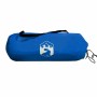 Verpacktes, azurblaues vidaXL Strandzelt für 3 Personen in Tragetasche.