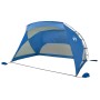 vidaXL Strandzelt Azurblau 274x178x170/148 cm 185T Polyester 94403