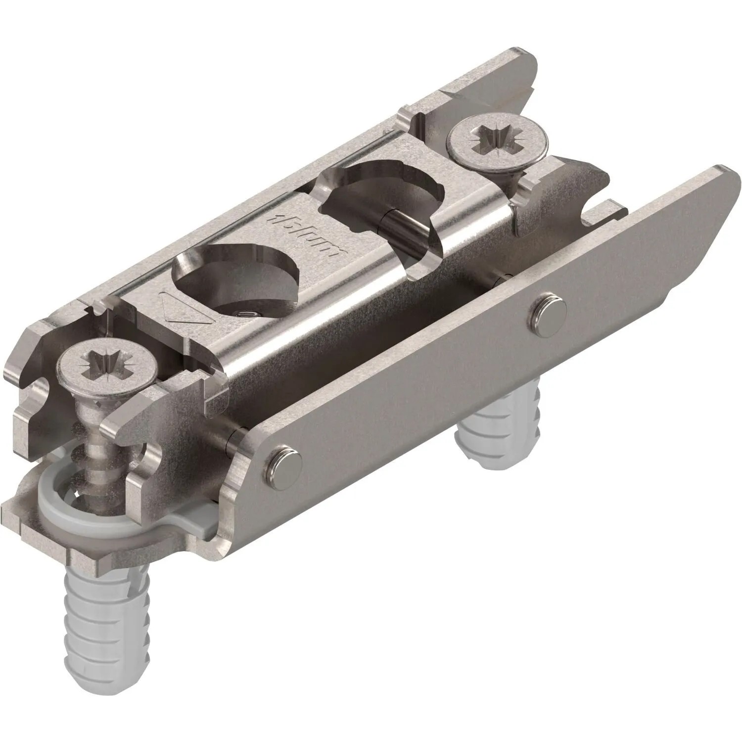 Blum Exzenter-Montageplatte Clip Gerade Stahl Expando Distanz 3 mm