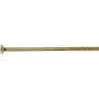 Gelb verzinkte LUX Spanplattenschraube, Senkkopf, TX-Antrieb, Ø 6 x 180 mm, 50 Stück.