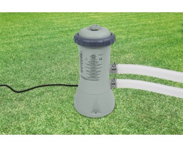 INTEX C1000 Kartuschenfilterpumpe Für Aufstellpools – 1000 GPH, Für Bis Zu 6000 Gallonen