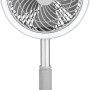 Weißer Beldray 3 in 1 Standventilator mit LED-Beleuchtung, Ø 17,5 cm.