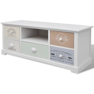 vidaXL TV-Schrank Französischer Stil Holz 242879