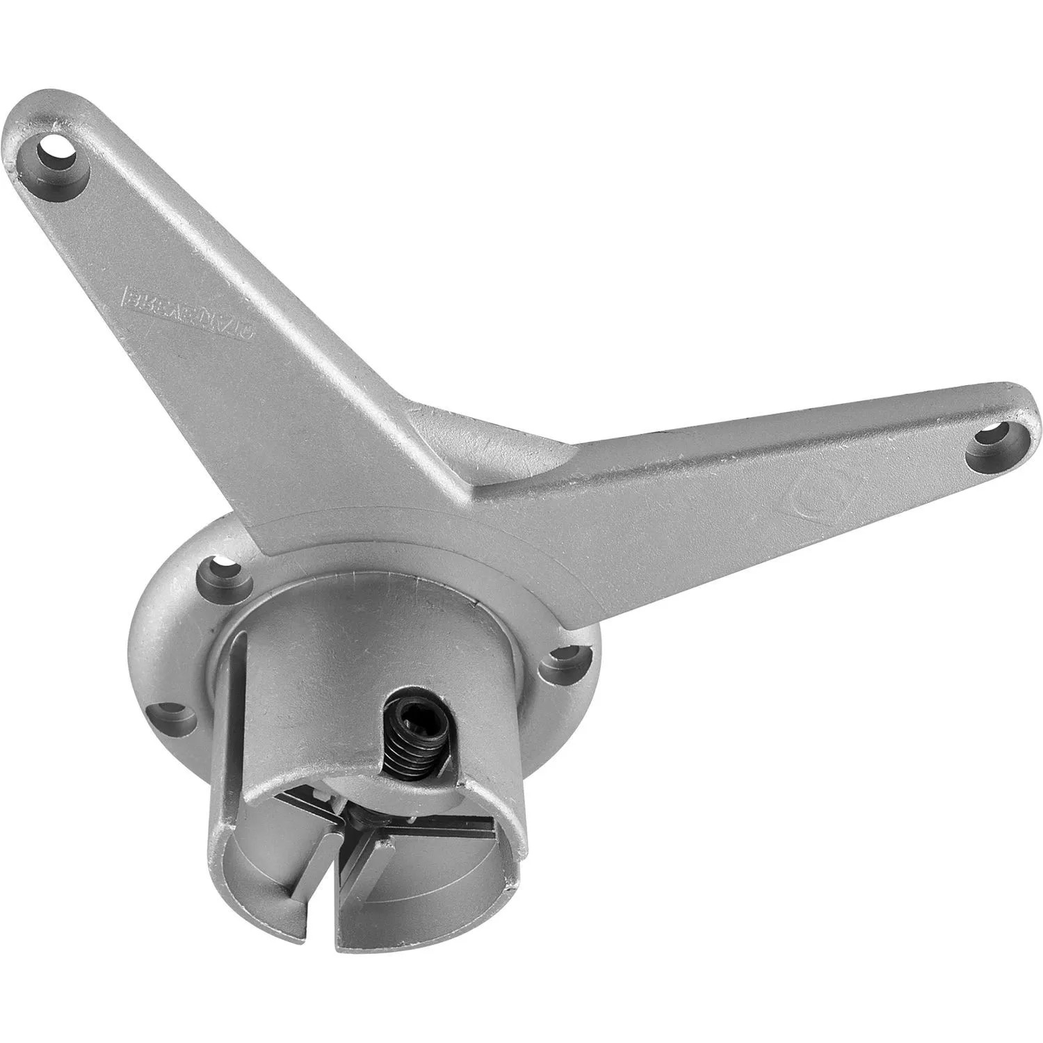 Camar Befestigungsplatte für Tischfuß ø 80 mm mit Adapter Aluminium