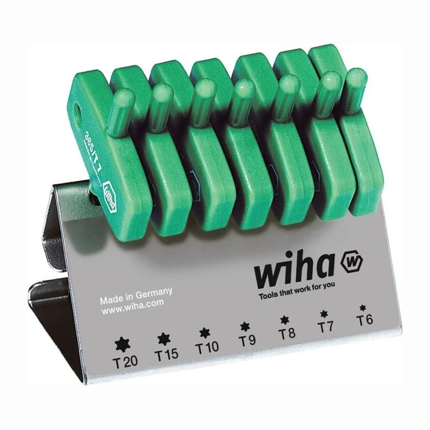 Wiha Schraubendrehersatz 365 VB T6 T20 7Tlg  25624