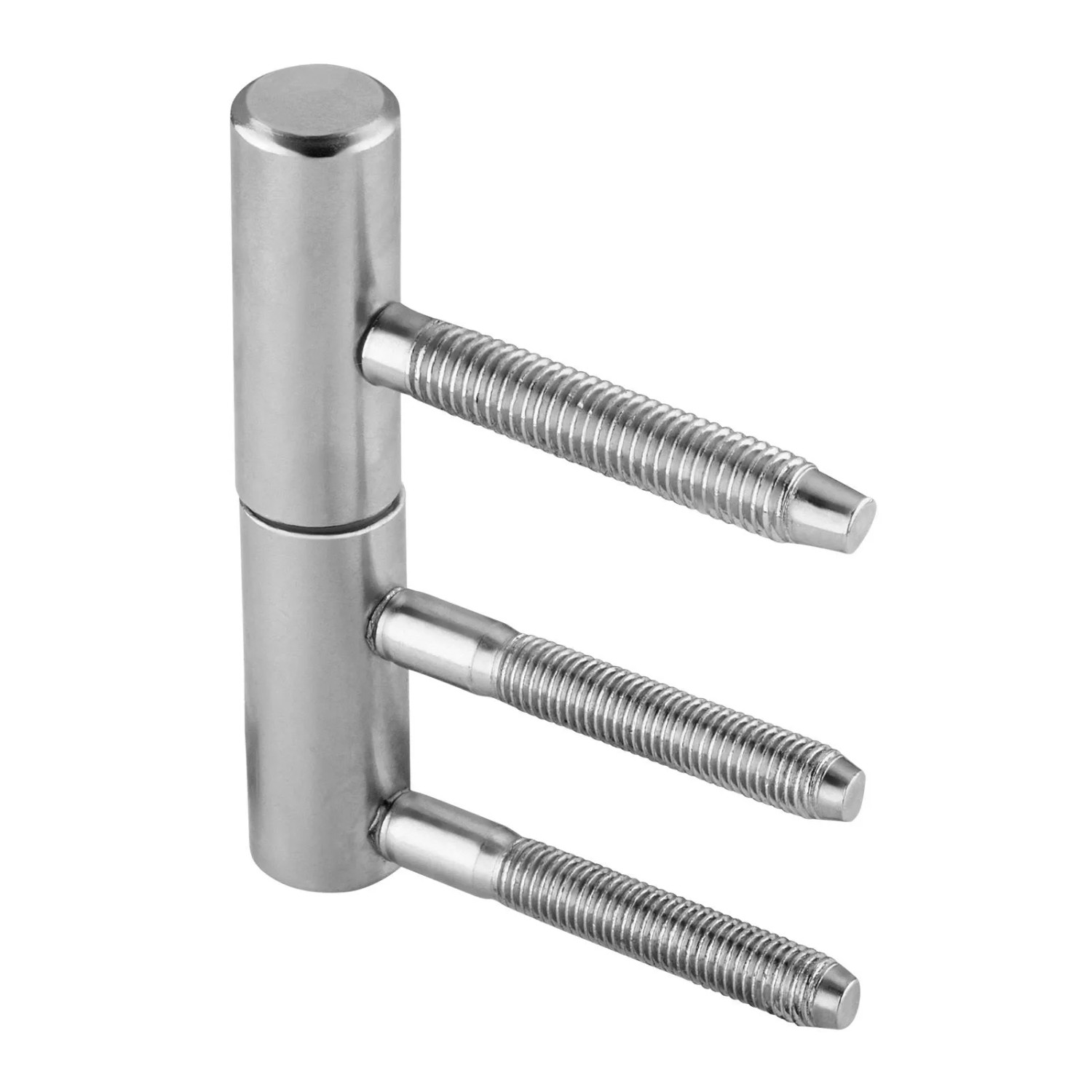 SOTECH Türband 2-Teilig Ø15 mm Stahl Vernickelt für Holzzargen