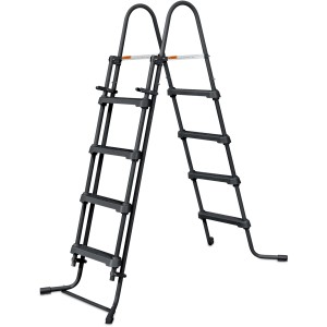 Leiter für Summer Waves Rundpool Elite, Stahlrahmen, für sicheren Ein- und Ausstieg.