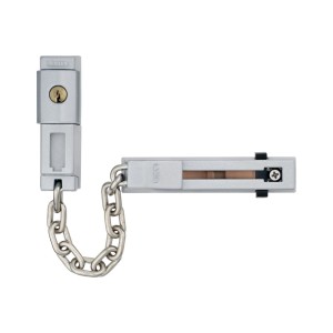 Abus Türkette SK78 S SB, abschließbare Türsicherung mit Kette und Zylinder.