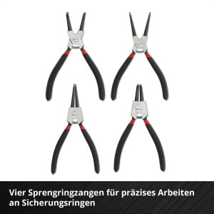 Einhell Werkzeug-Pad Zangen E-Case 9-teilig