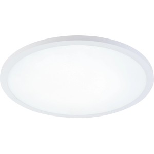 Weiße LED Deckenleuchte Barozzi, Ø 40 cm, modernes Design für Innenräume.
