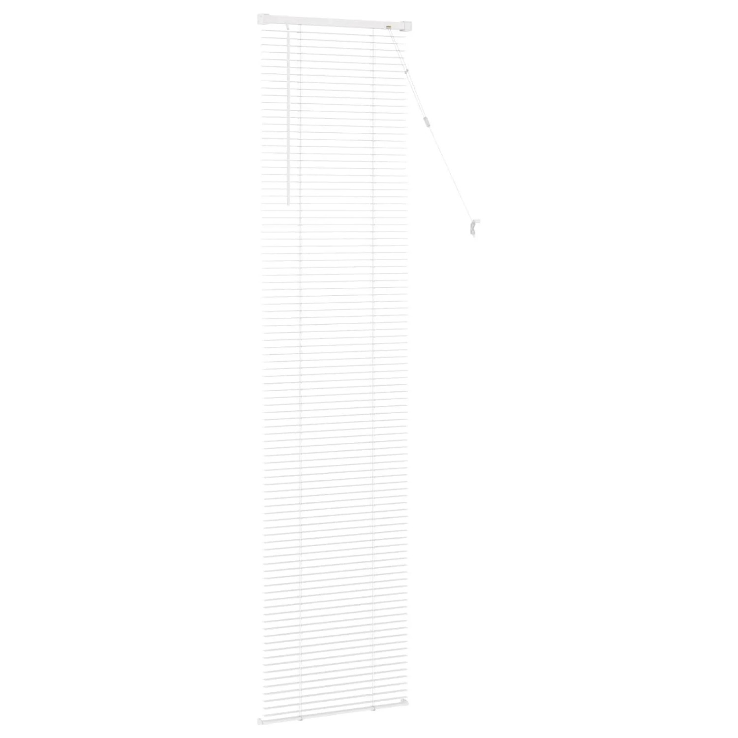 vidaXL Venetianer Jalousie Verstellbar Weiß 213 x 60 cm PVC 42003721 günstig online kaufen