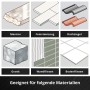 Einhell Diamant-Fliesenbohrer-Set geeignet für Marmor, Feinsteinzeug, Dachziegel, Granit, Wand- und Bodenfliesen.