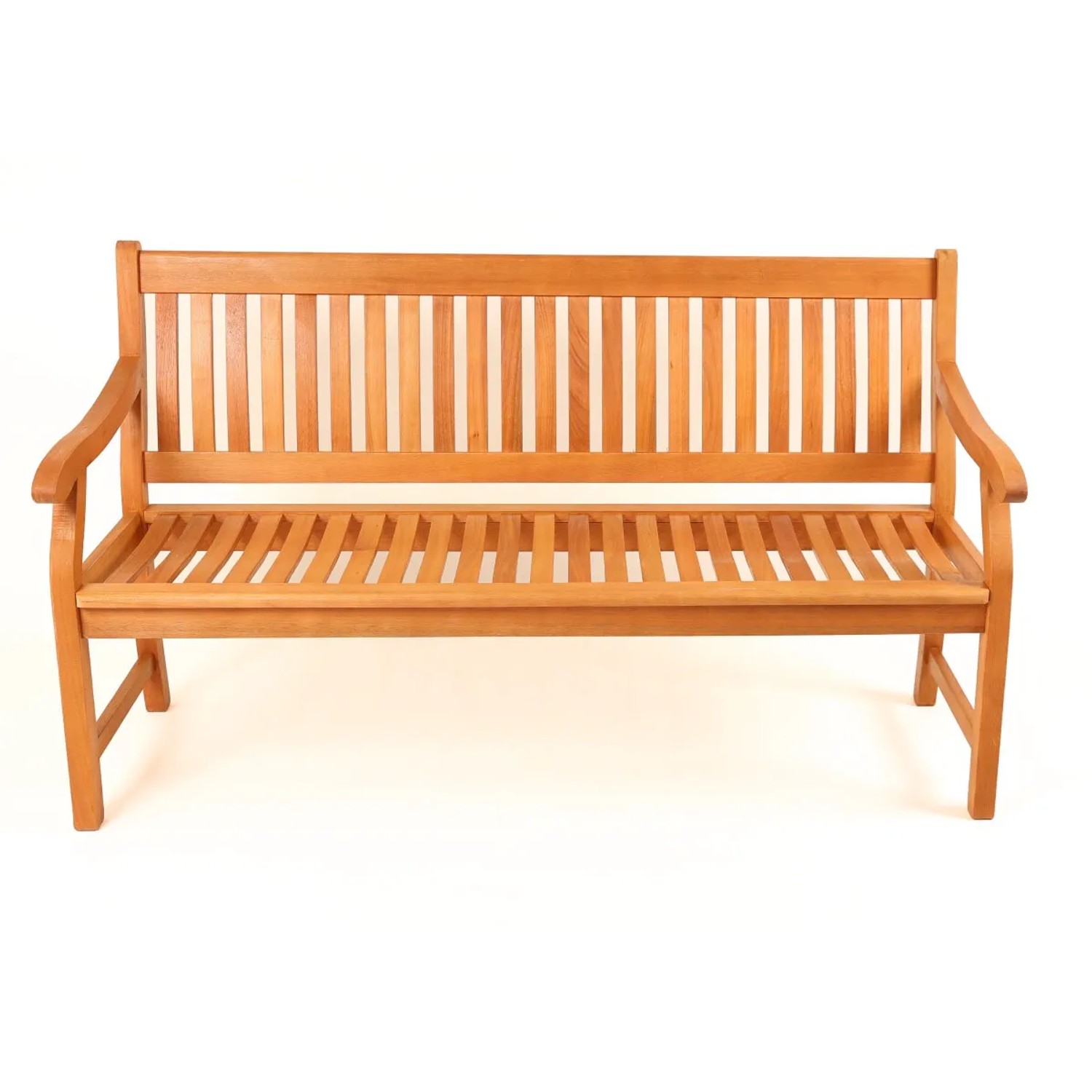 Sedex New Jersey Gartenbank aus Eukalyptusholz, 3-Sitzer, Naturholz