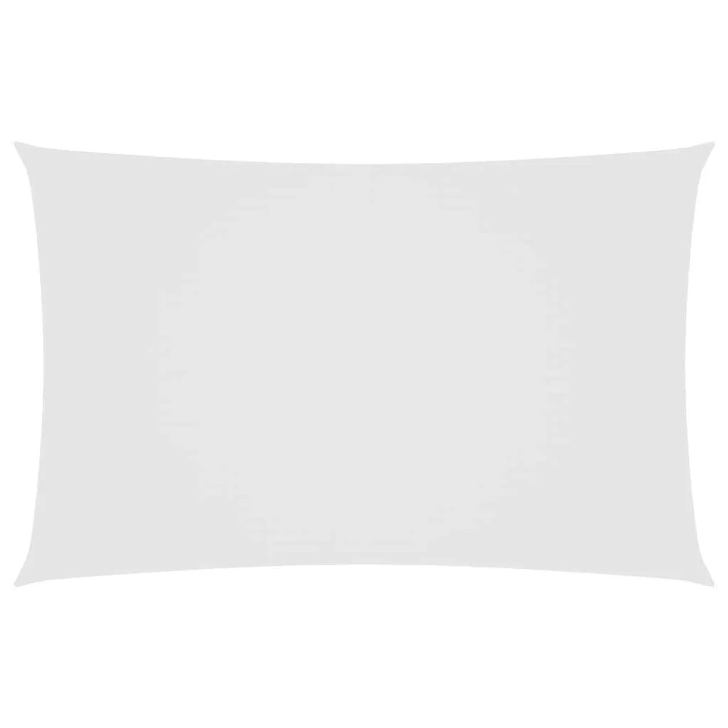 vidaXL Sonnensegel Oxford-Gewebe Rechteckig 2,5x5 m Weiß 135264