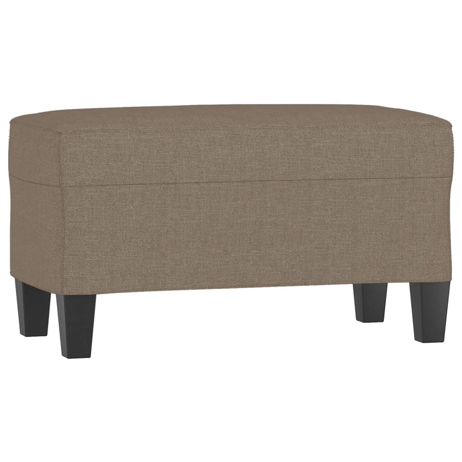 vidaXL Sitzbank Taupe 70x35x41 cm Stoff 349438 günstig online kaufen