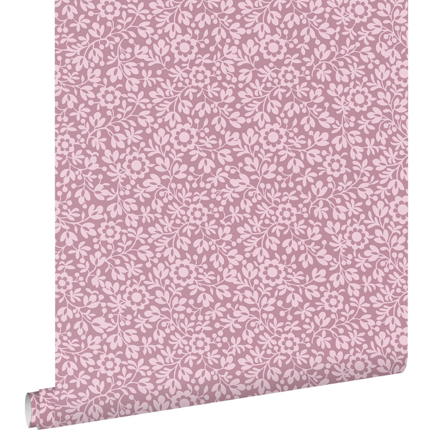 ESTAhome Tapete Blumen Lila 50 x 900 cm günstig online kaufen
