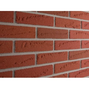 Elabrick Verblender Oregon, 5x21 cm, rote Backsteinoptik für Innen & Außen.