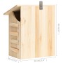 VidaXL Fledermauskasten aus Tannenholz, 30x20x38 cm, mit Einflugloch und Landehilfen.
