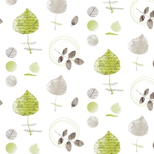 d-c-fix Tischbelag Manhattan Magic Woods, 140x240 cm, mit Blätter- und Punktmuster.