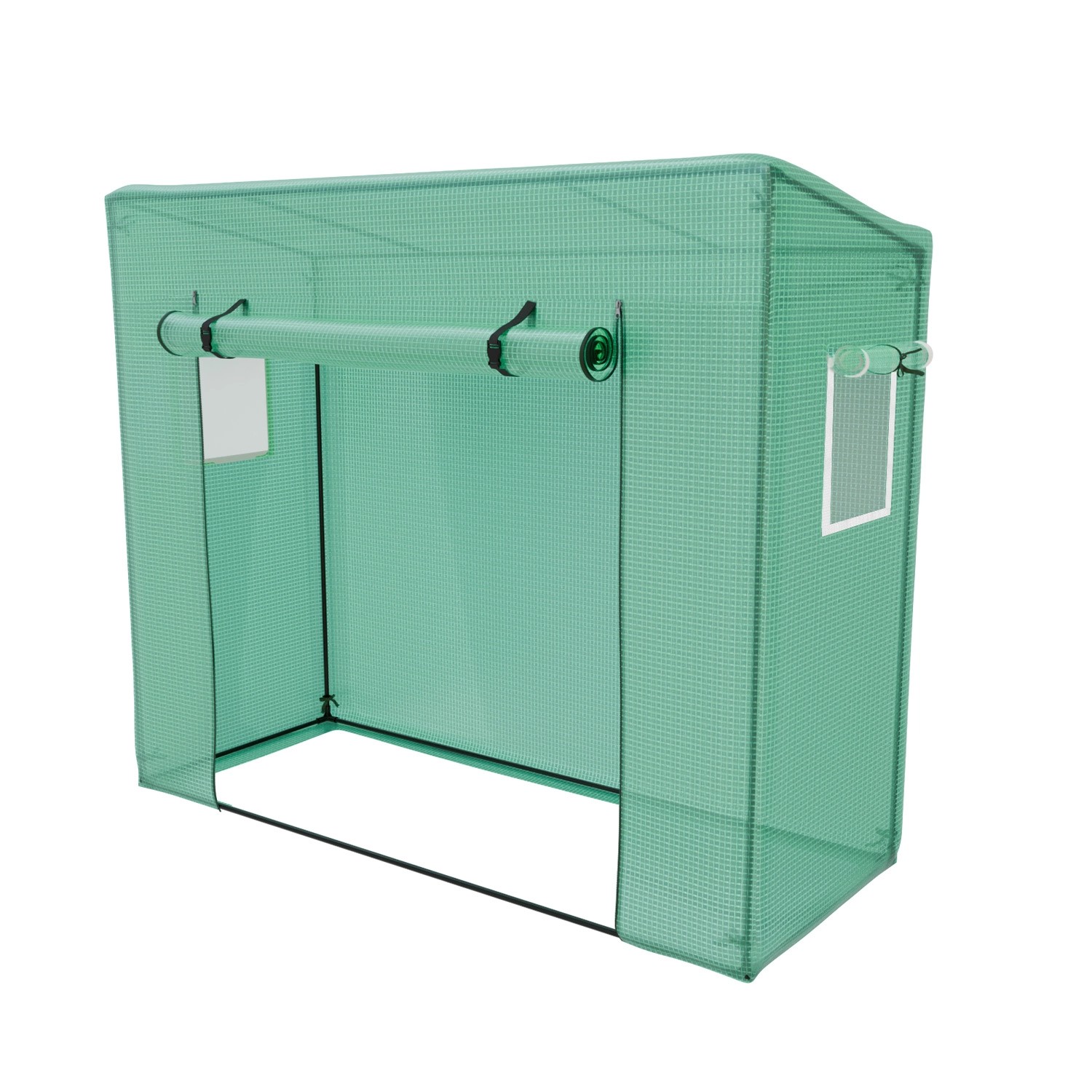 Garmio Foliengewächshaus Cutro, Tomatenzelt aus UV-beständiger Folie und Stahlkonstruktion.