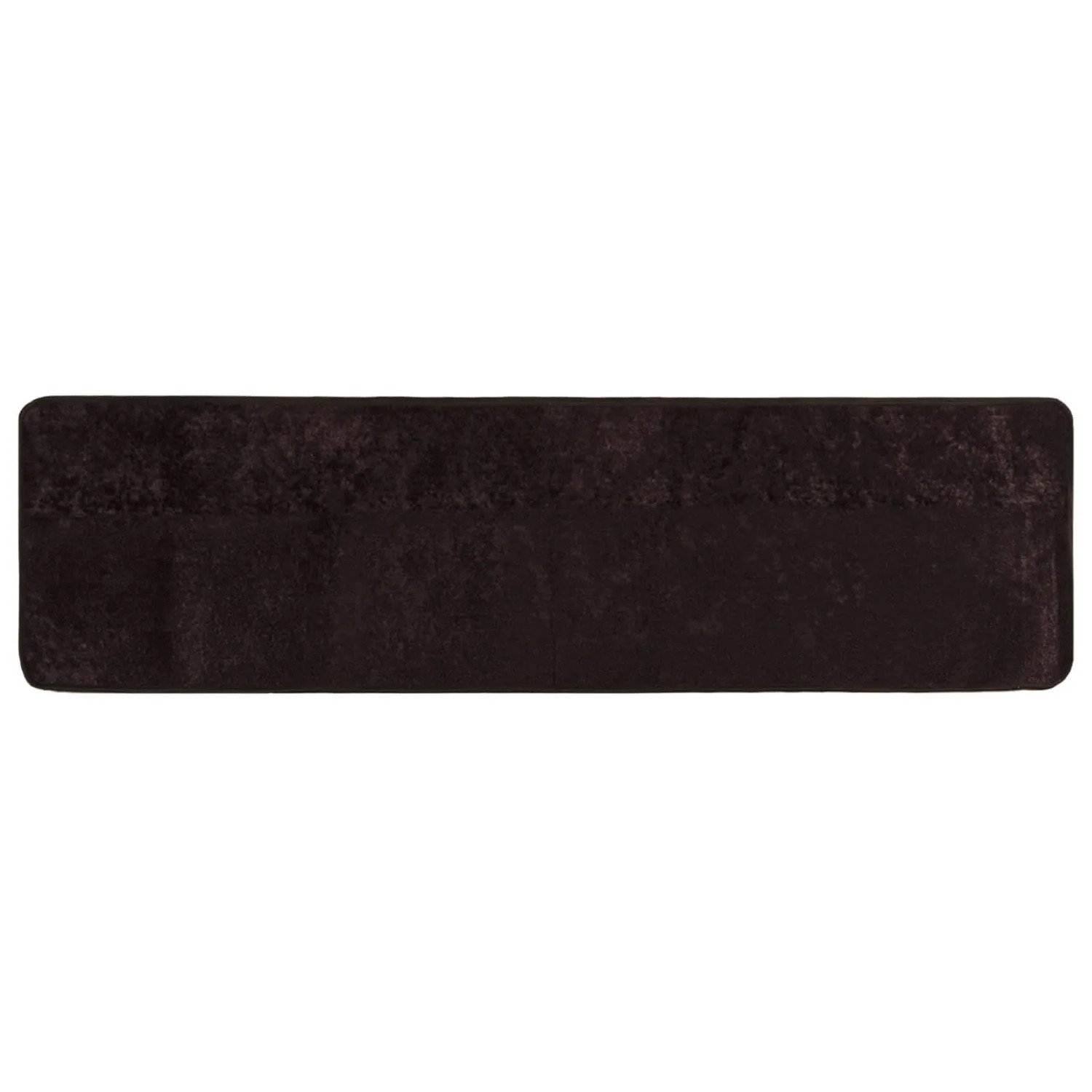 vidaXL Teppichläufer MARSA Anthrazit 200 x 50 cm Polyester und PVC 42023162