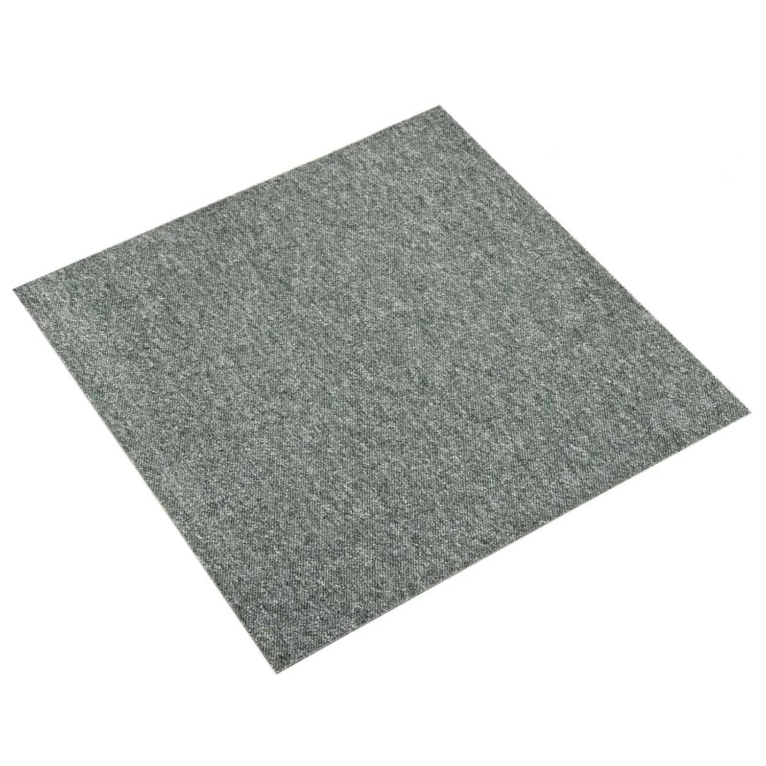 vidaXL Teppich 20 Stk Grün 50 x 50 cm Polypropylen 42046749