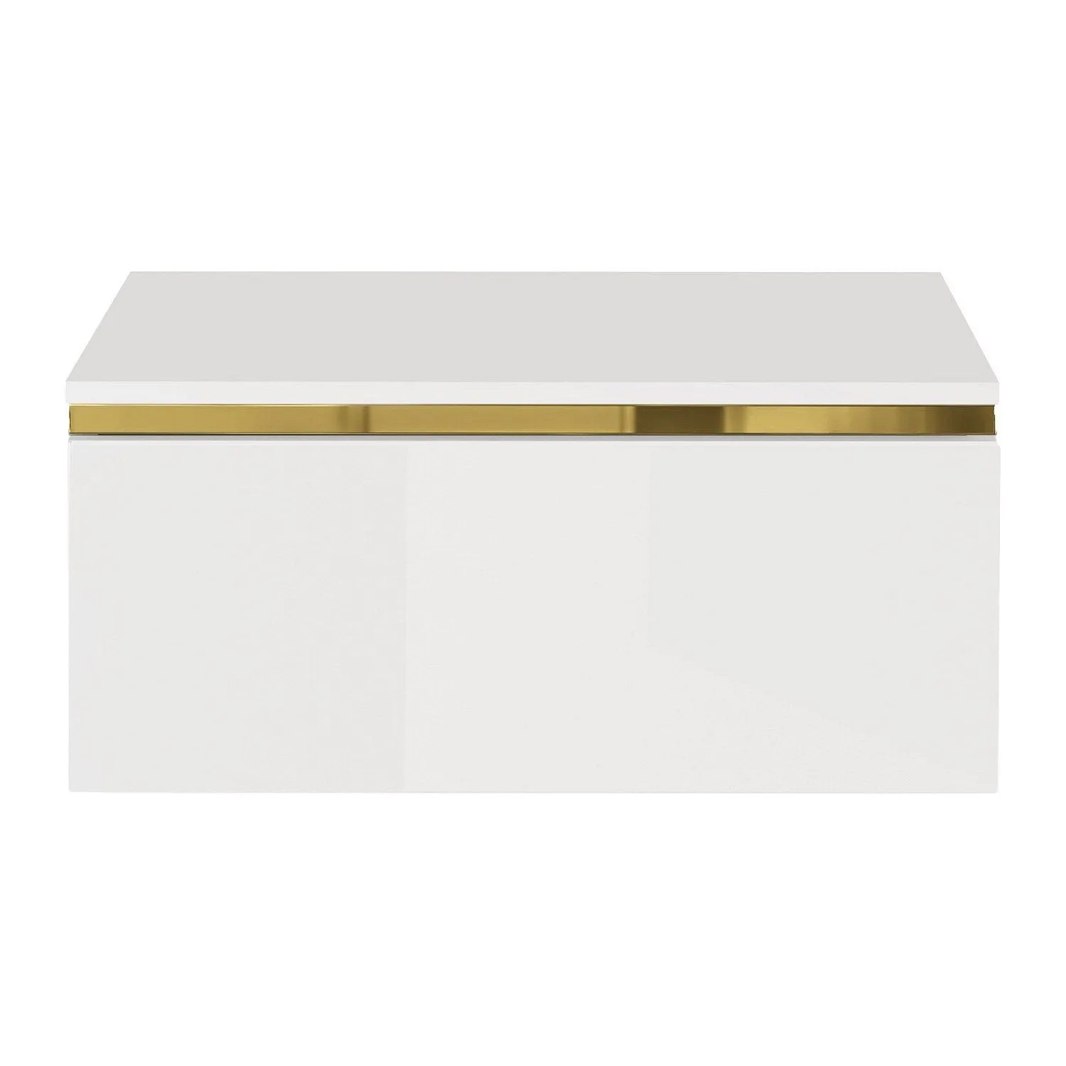 Vente-unique Nachttisch Vukia Weiß 48.5 cm
