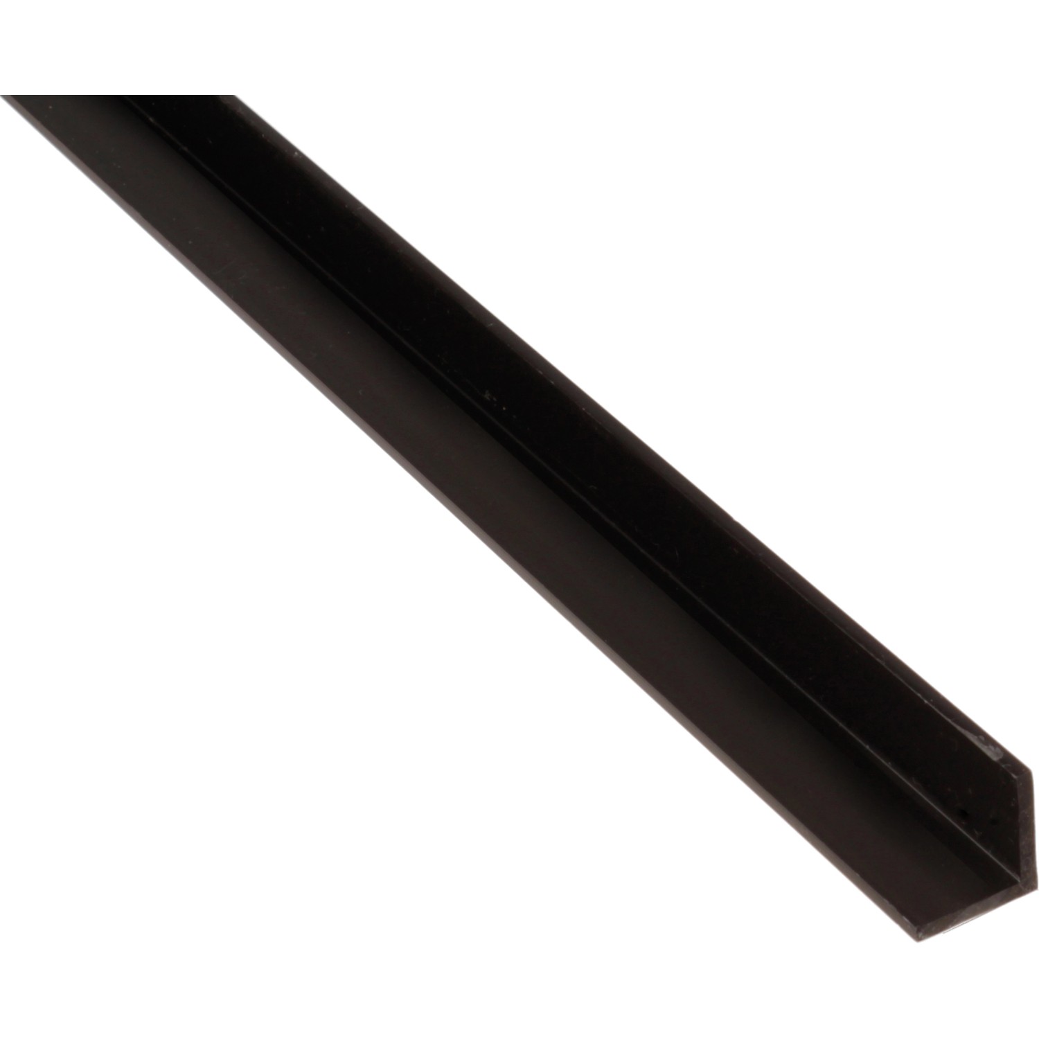 Winkelprofil gleichschenklig Kunststoff 20 mm x 20 mm x 2.000 mm Schwarz