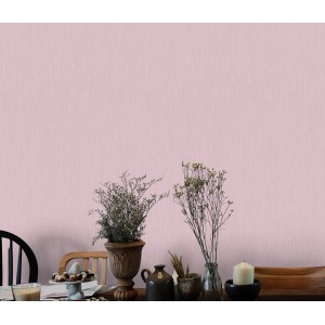 Erismann Vliestapete Guido Maria Kretschmer Uni Rosa, zarte, rosafarbene Designertapete.