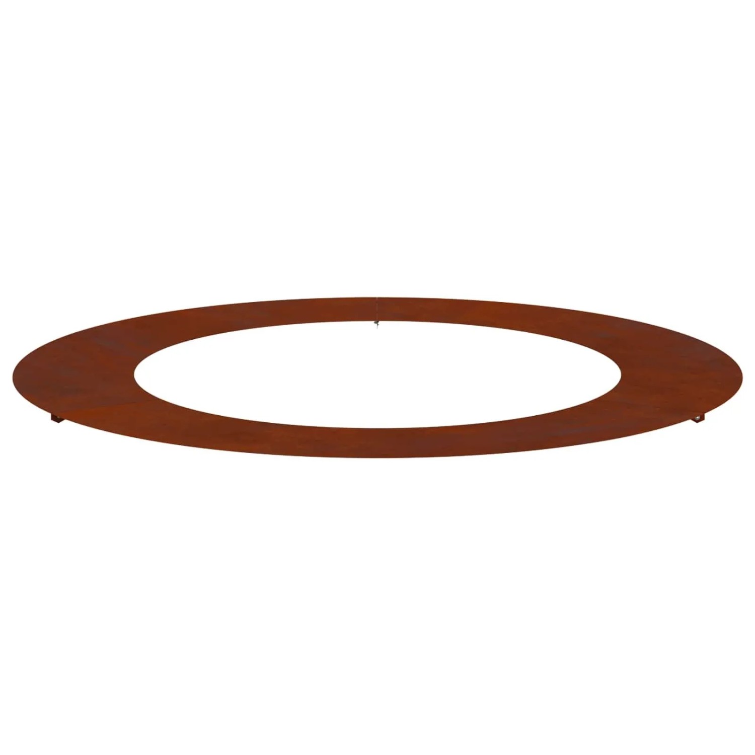 vidaXL Geeignet für Flachen Baumring Braun Ø60/90 cm Wetterfeststahl 873716
