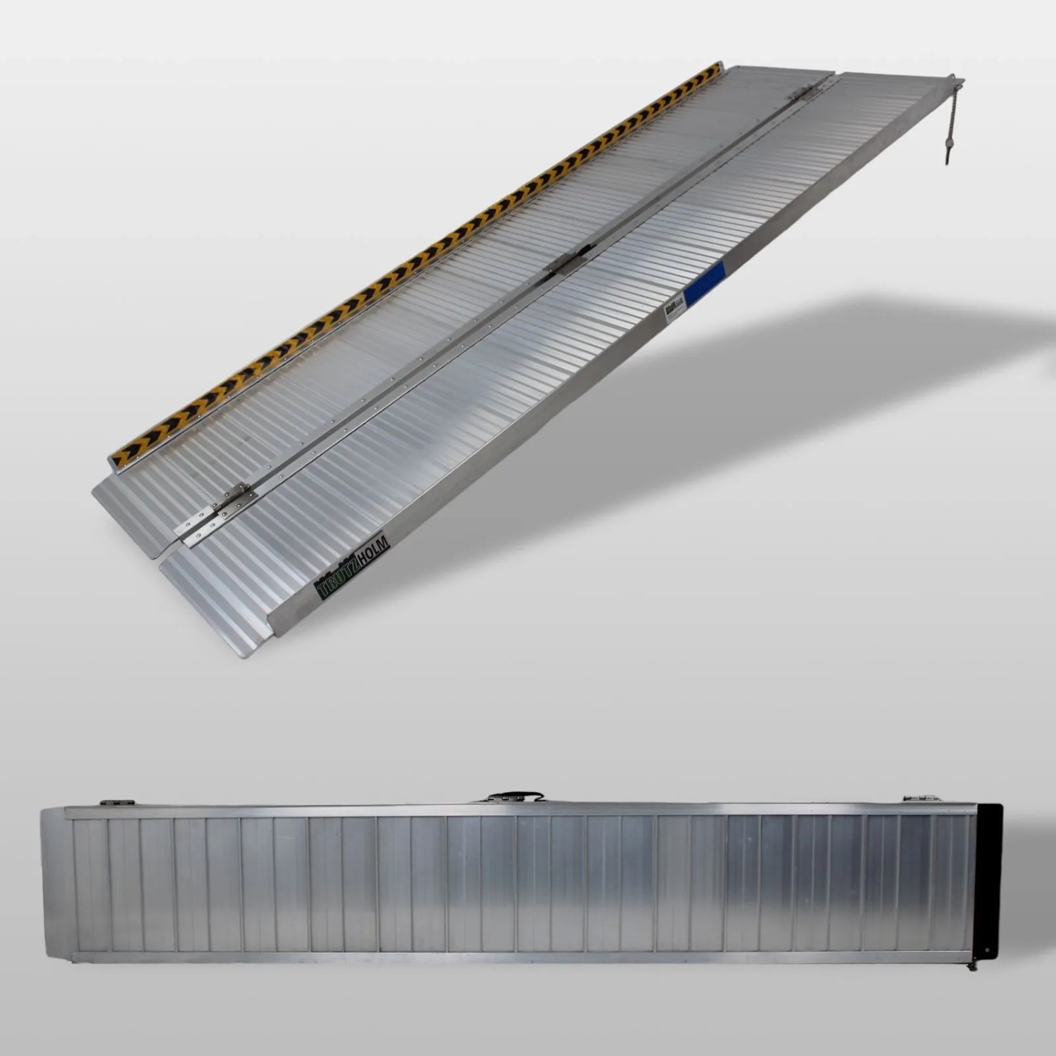 TRUTZHOLM Rollstuhlrampe Klappbar 213 cm 272 kg
