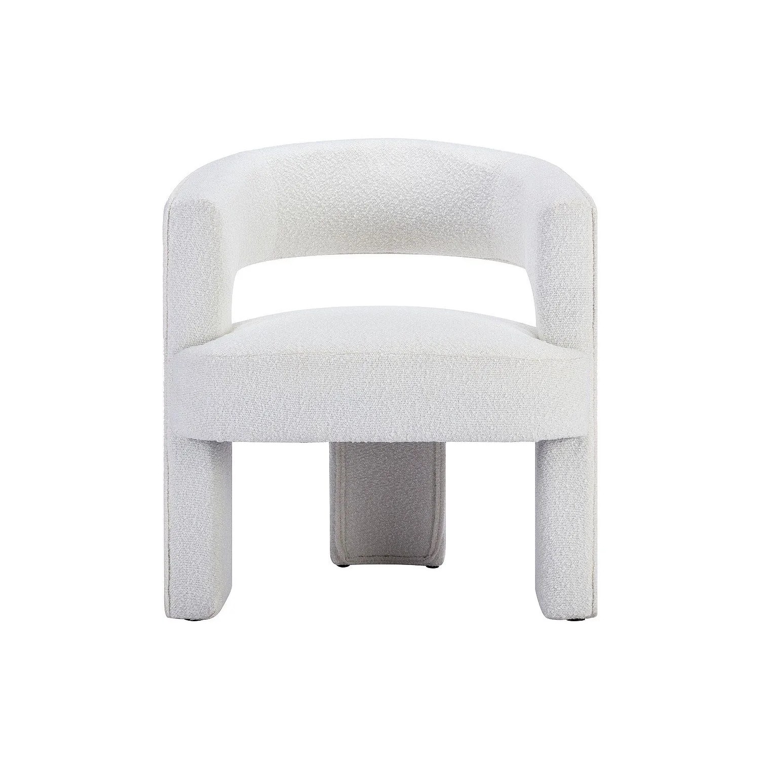 Vente-unique Sessel Mit Gerader Rückenlehne Fontanova Weiß 66 cm