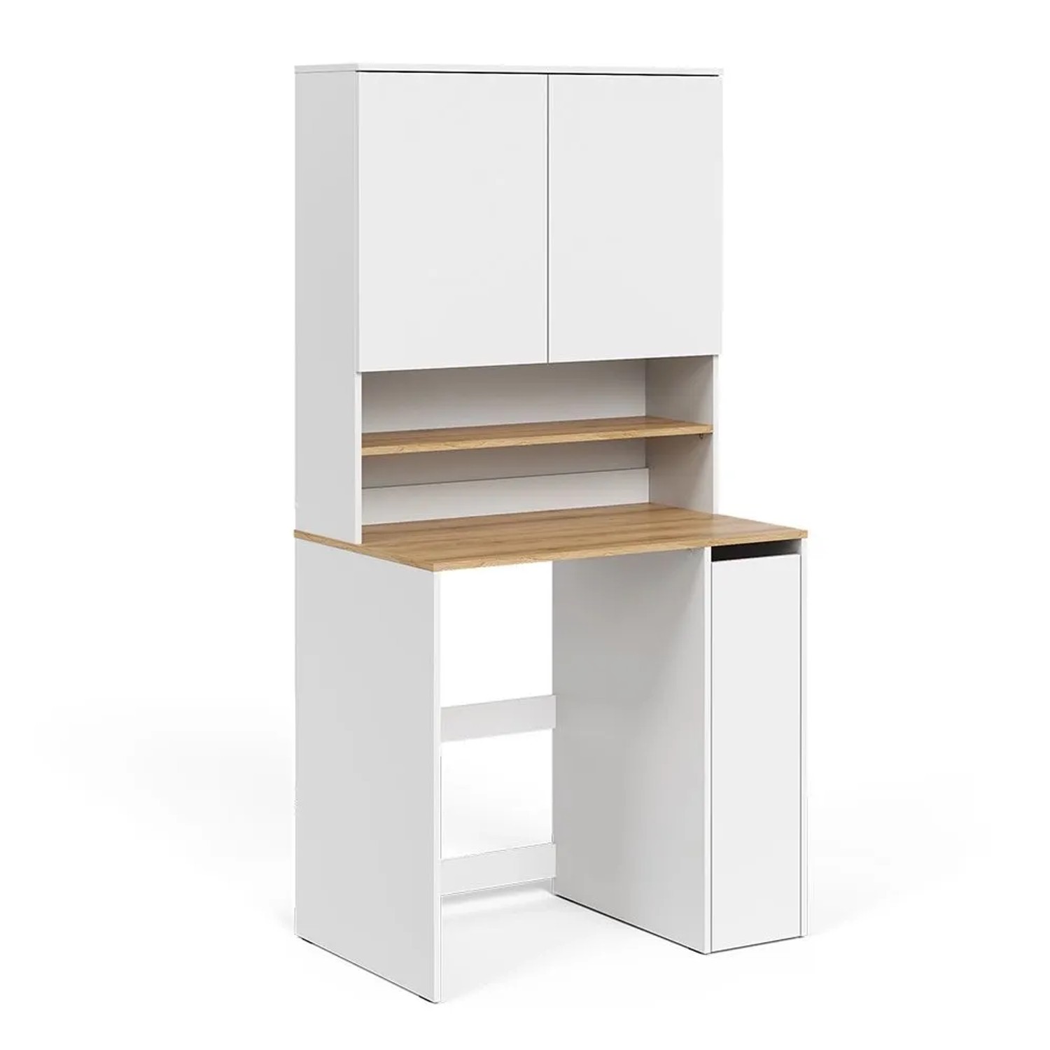 Vicco Waschmaschinenschrank Viktor Weiß Artisan 94 x 88 2 Teile mit Regal Art Nr 58030