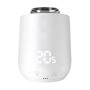 Comet WiFi Heizkörperthermostat: Weißes, smartes Thermostat mit digitaler Anzeige.