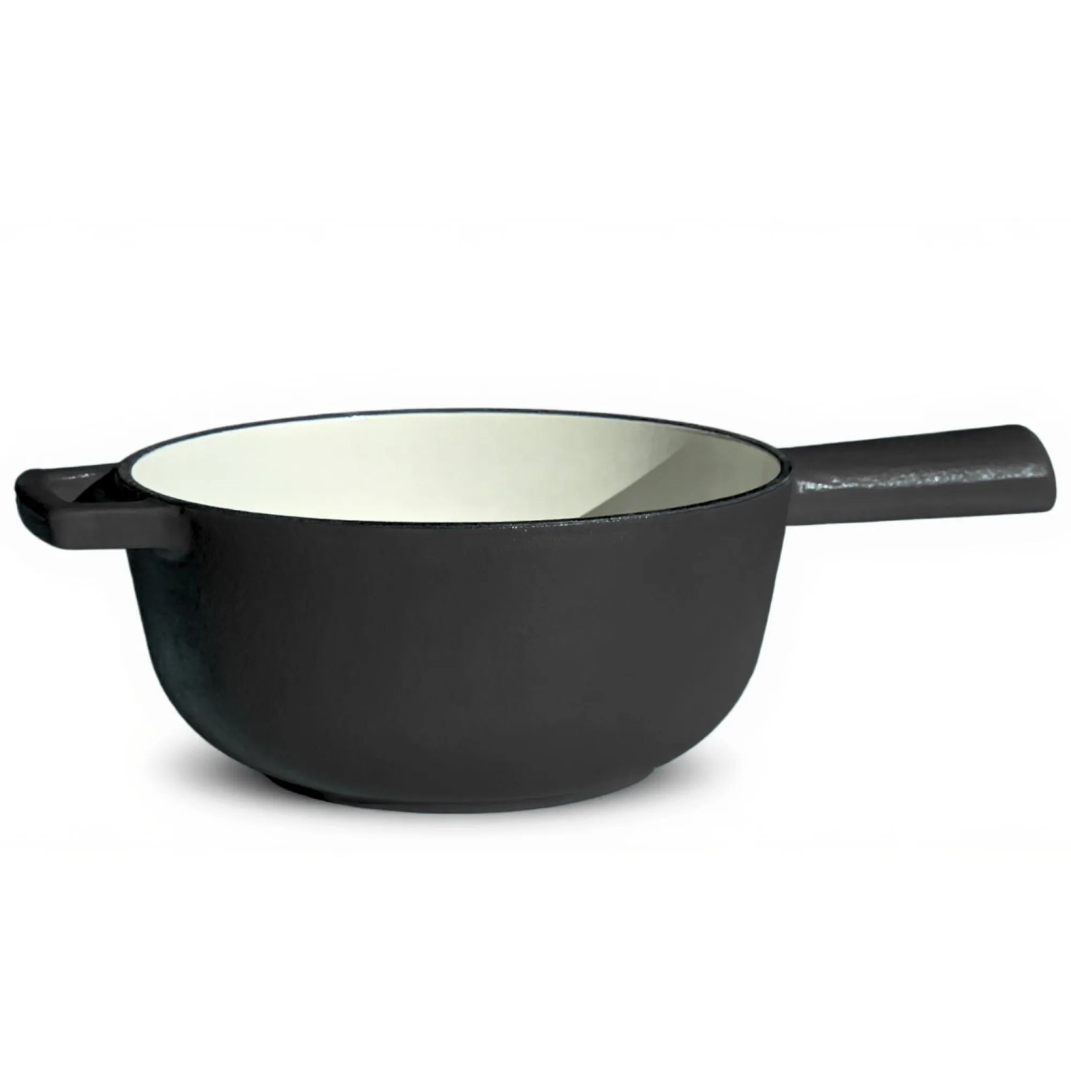 osoltus Fondue Käsefondue Fleischfondue Ersatz Topf Emaille Schwarz