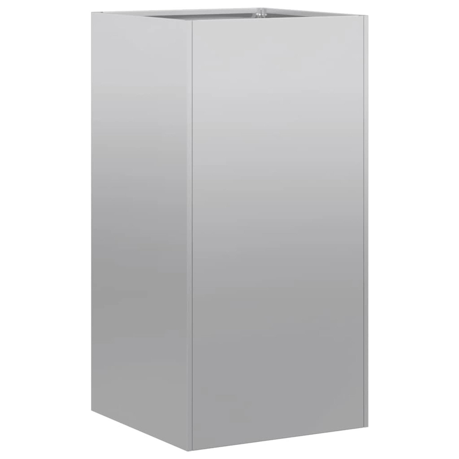 vidaXL Pflanzkübel 40x40x80 cm Verzinkter Stahl 860708 günstig online kaufen