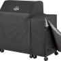 Schwarze Jamestown Grill-Abdeckhaube für 4-Brenner Gasgrill Knox mit/ohne Unterschrank.