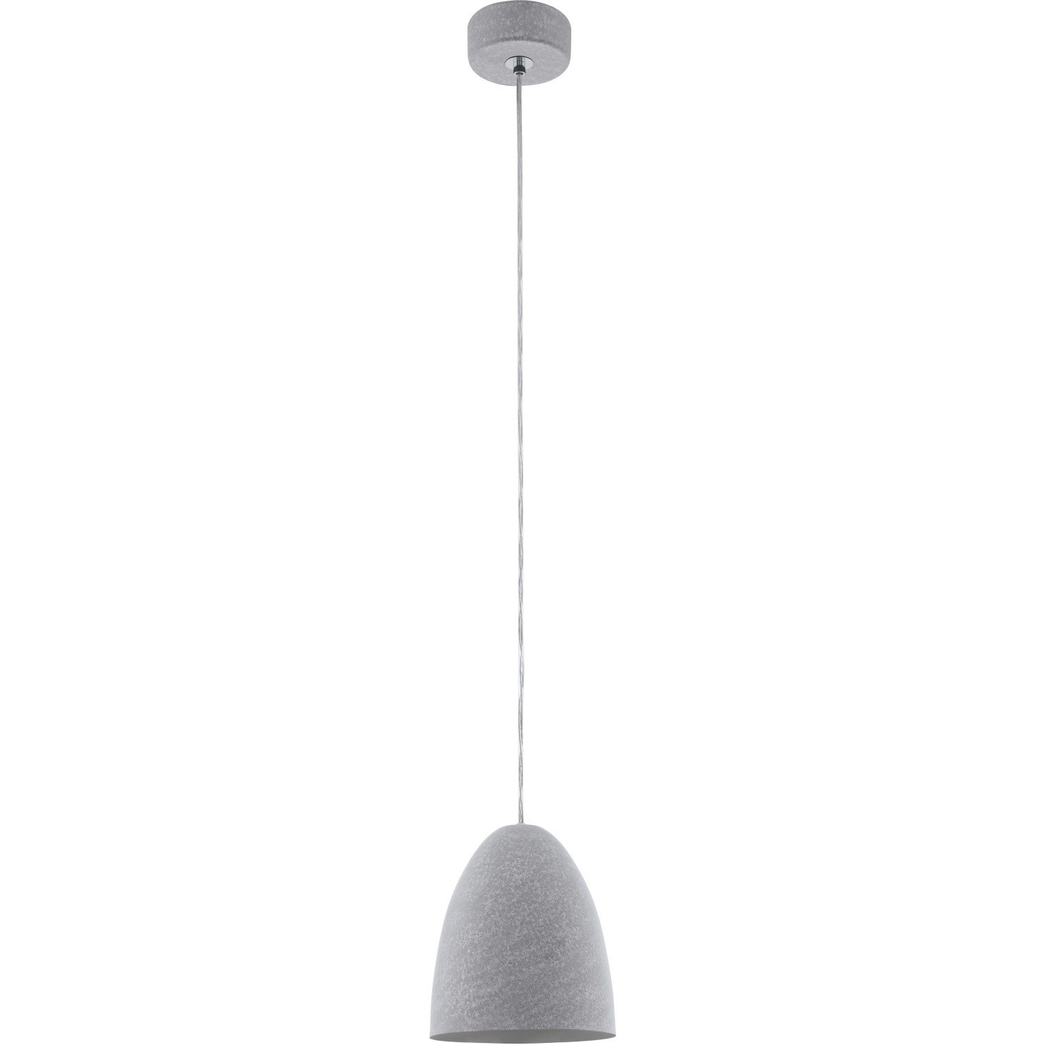 Eglo Pendelleuchte Sarabia Stahl Grau Ø 19 cm