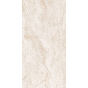 Beige Feinsteinzeug Bodenfliese Travertino, 60x120 cm, für Innenräume.