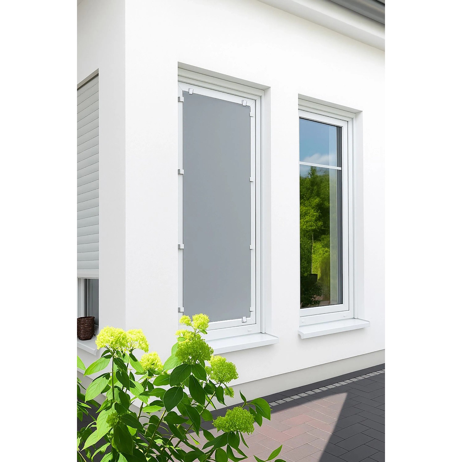 Gardinia Hitzeschutz 60 cm x 120 cm Grau_6