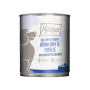 Mjamjam Hunde-Nassfutter Duo Hühnchen & Forelle mit Zucchini, 800g Dose.