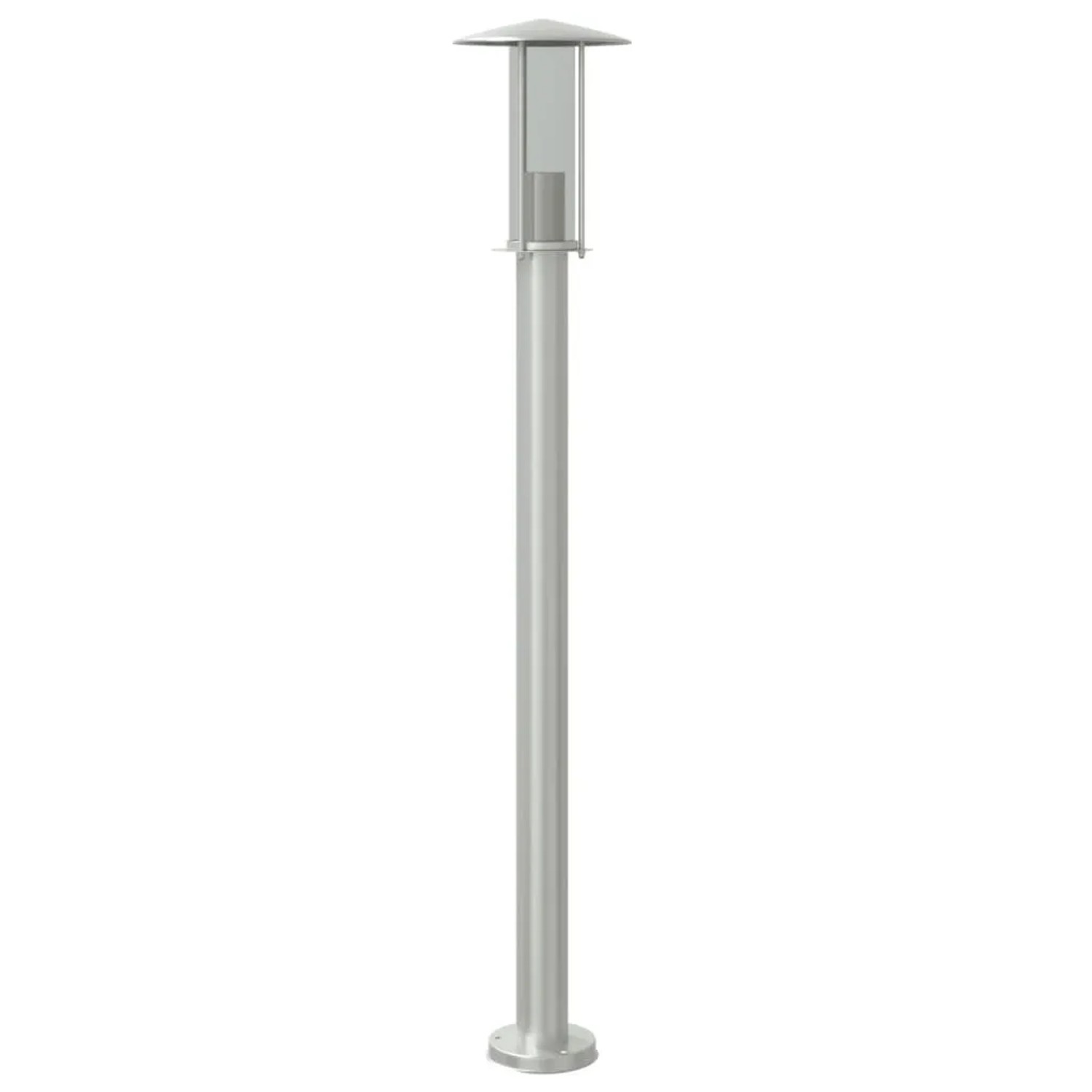 vidaXL Wegeleuchte Silbern 100 cm Edelstahl 4006351