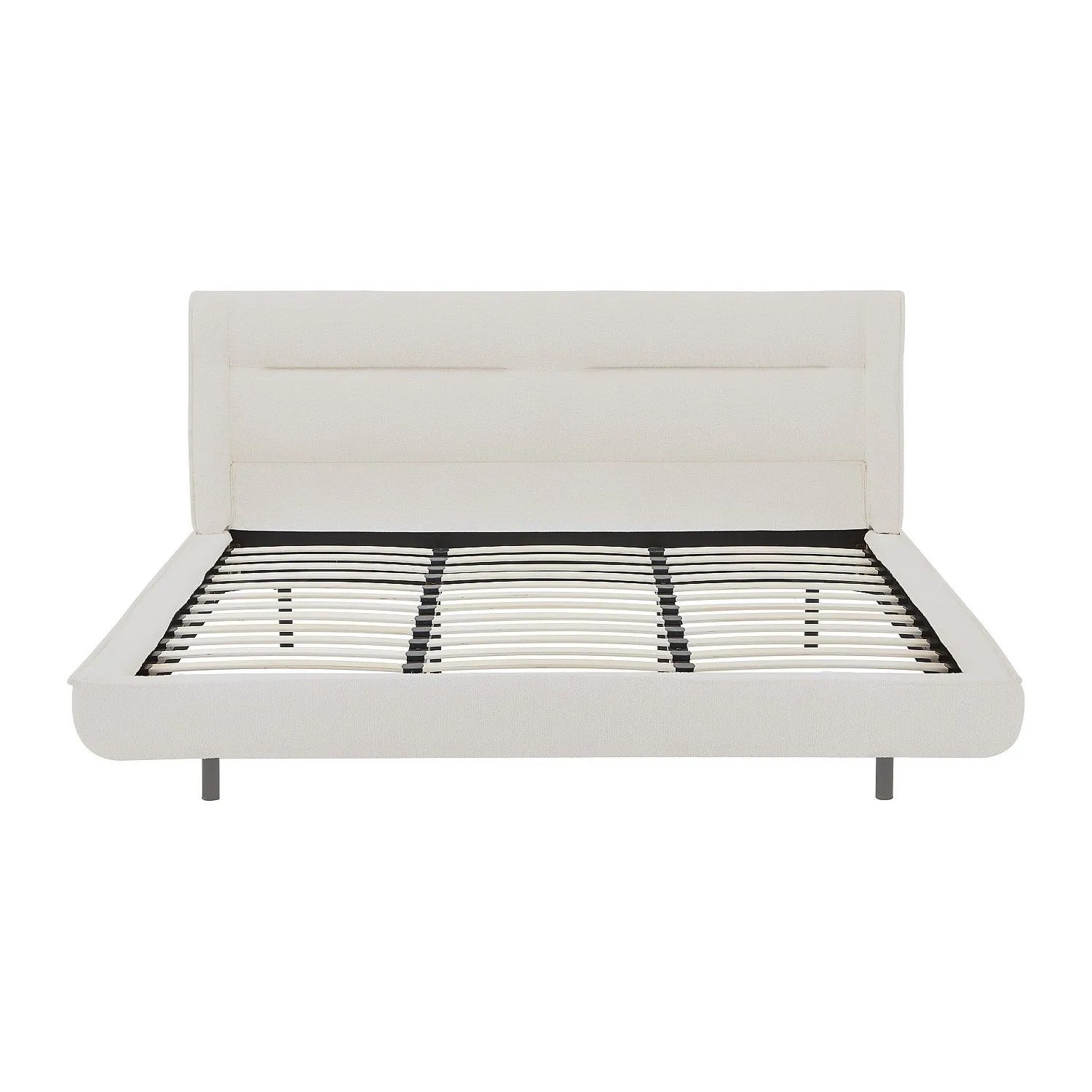 Vente-unique Bettrahmen Isyde Beige 200 cm