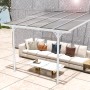 Westmann Alu-Terrassenüberdachung Bruce 313 Weiß 300 cm x 313 cm x 270 cm_4