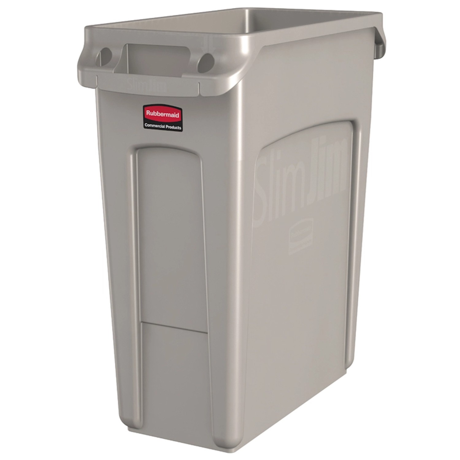 PROREGAL Rubbermaid Slim Jim Mülleimer Mit Belüftungskanälen 60 Liter HxBxT günstig online kaufen