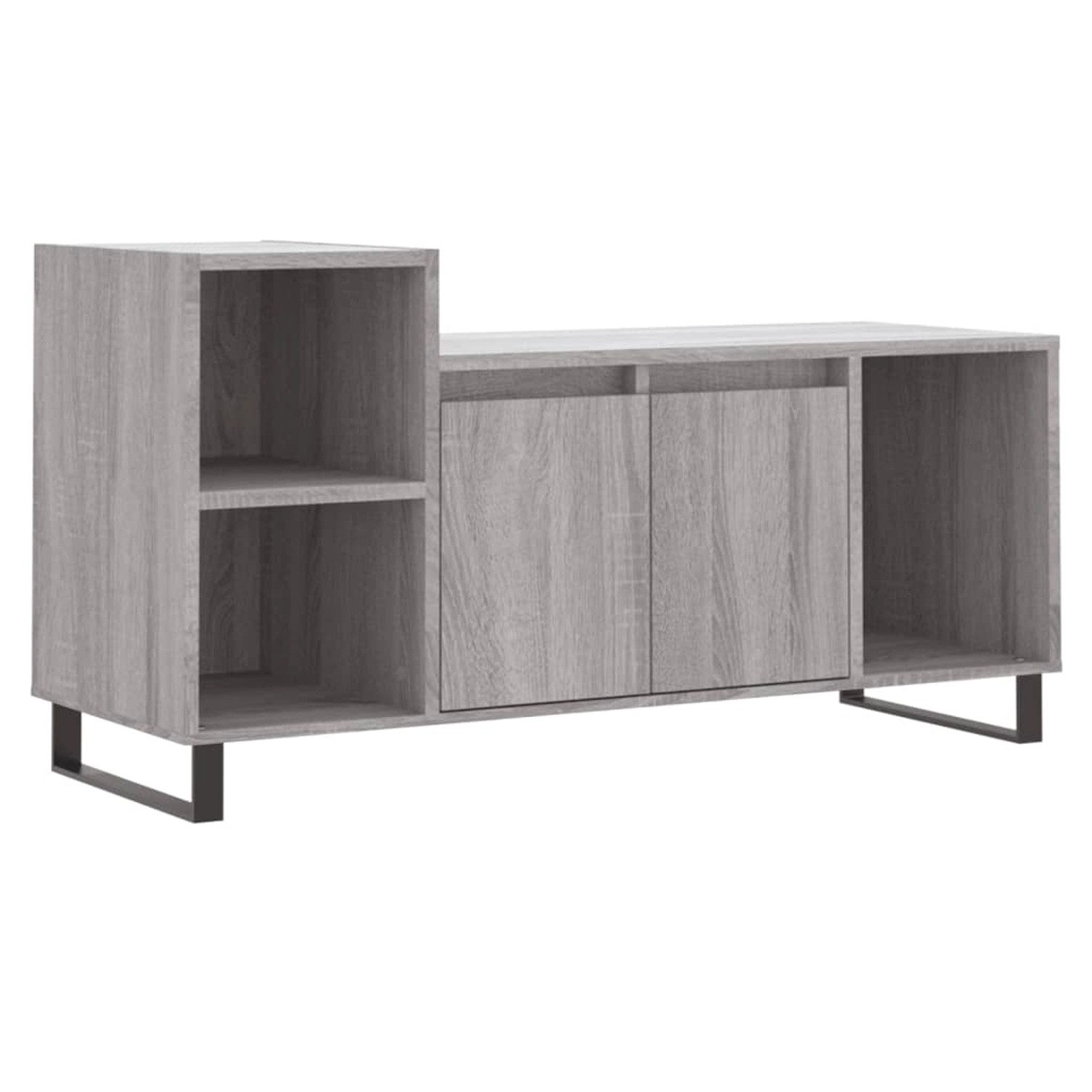 VidaXL TV-Schrank Grau Sonoma 100x35x55 cm Holzwerkstoff  Modell 3 günstig online kaufen