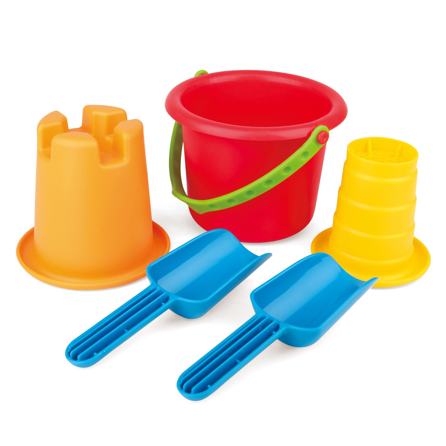 Hape Strandset Kunststoff 5-teilig Mehrfarbig