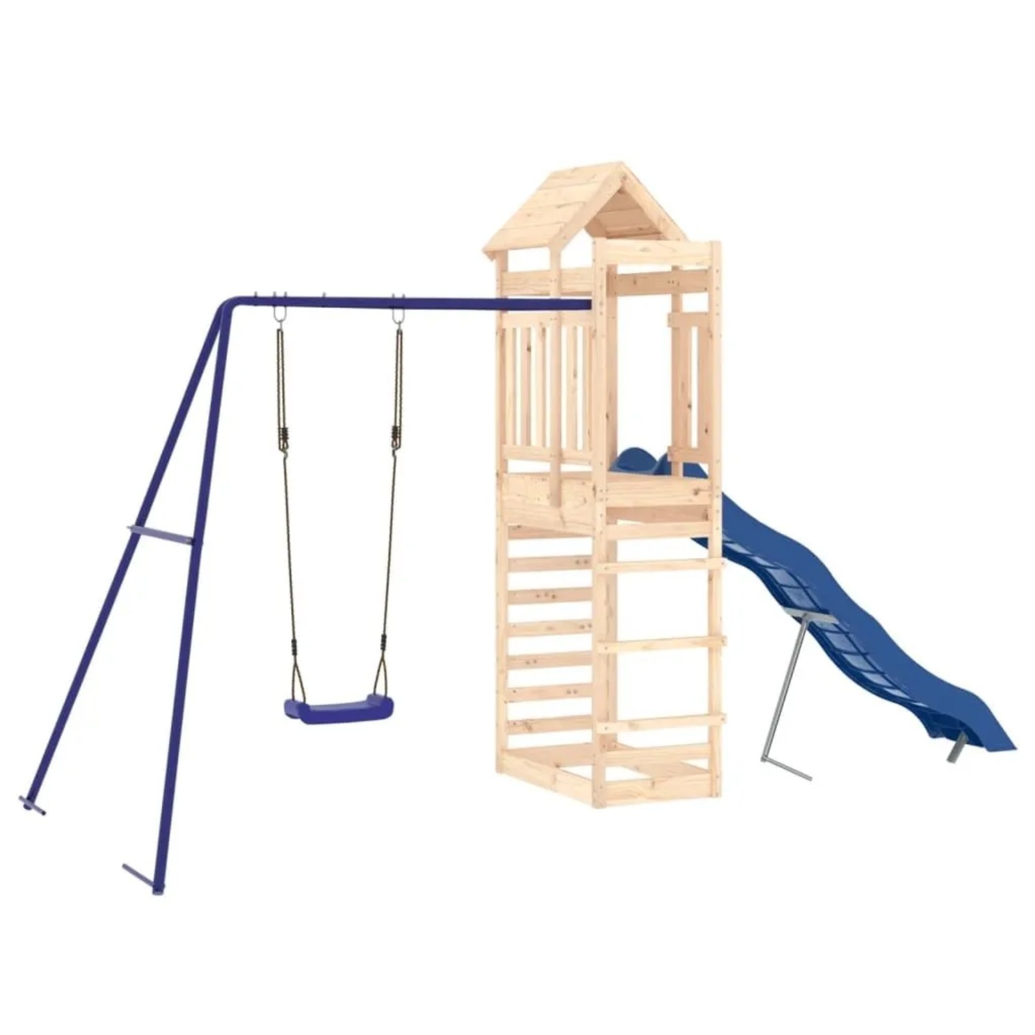vidaXL Spielturm Massivholz Kiefer 3156973