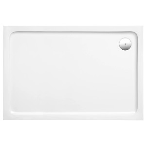 Ottofond Duschwannen-Set Aruba Rechteck 140 cm x 90 cm Weiß